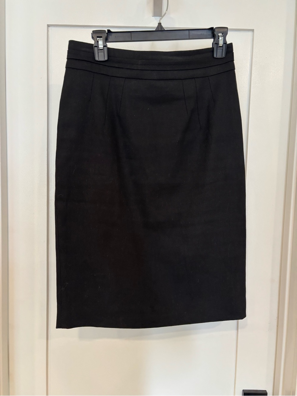 Gucci Black Pencil Skirt with Waistband Detail